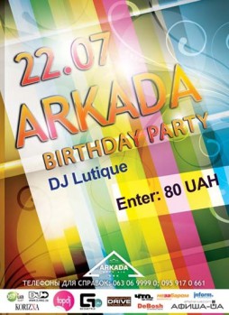 Arkada Birthday Party
